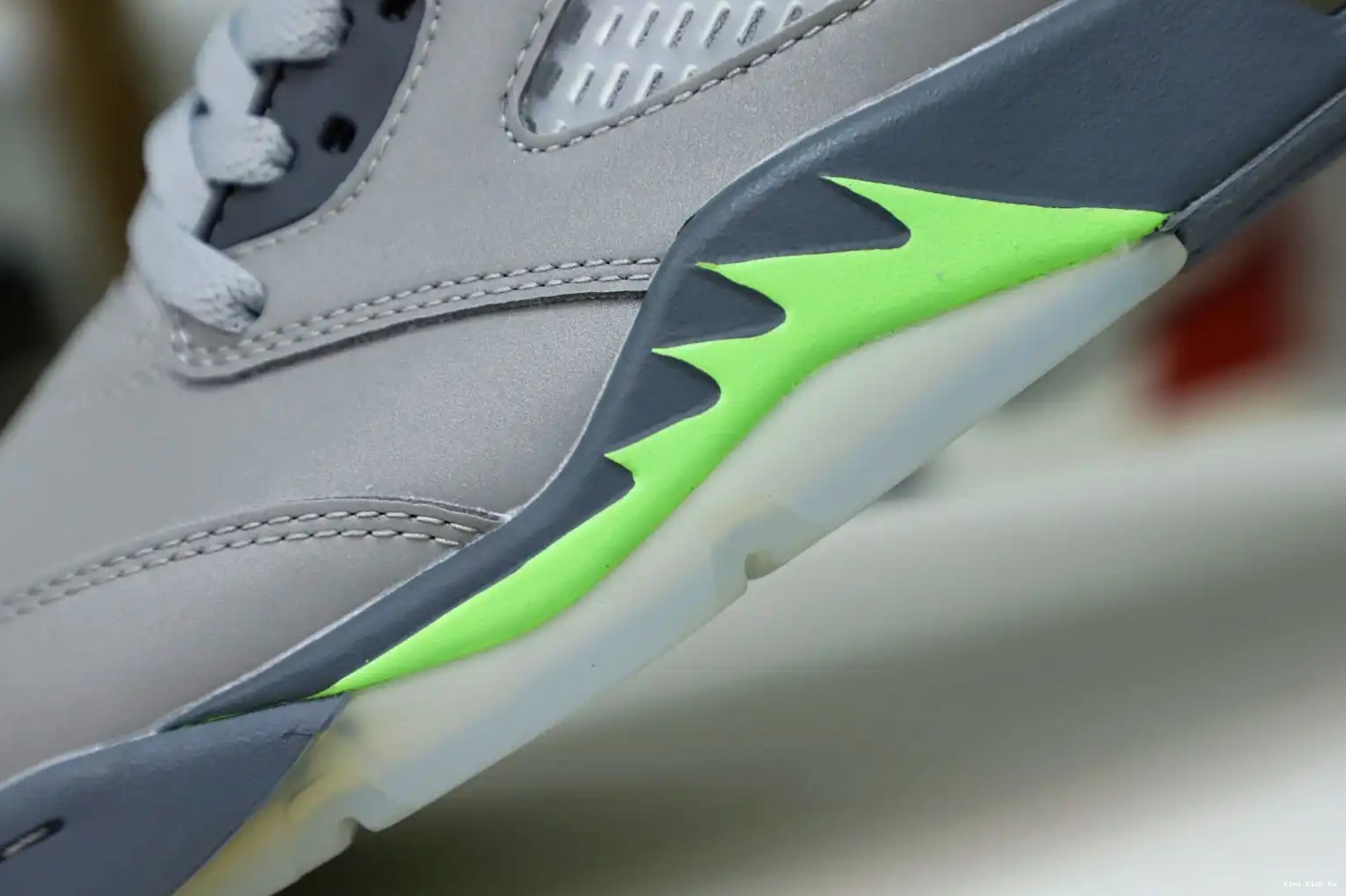BEAN' 2022 JORDAN RETRO AIR 5 'GREEN Kimikick 0508